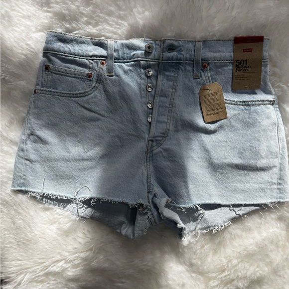 Levis 501 Original Blank Spot Short WS-125 - Picture 4 of 6